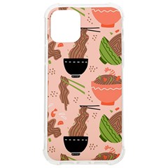 Japanese Street Food  Soba Noodle In Bowls Iphone 12/12 Pro Tpu Uv Print Case by uniart180623