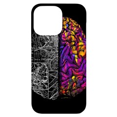 Ambiguity Tobe Brain Duality Mind Minimal Thinking Iphone 14 Pro Max Black Uv Print Case by uniart180623