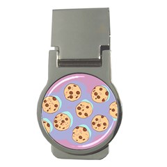 Cookies Chocolate Chips Chocolate Cookies Sweets Money Clips (round)  by uniart180623