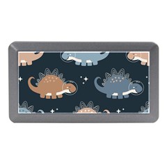 Dino Art Pattern Design Wallpaper Background Memory Card Reader (mini) by uniart180623