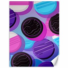 Cookies Chocolate Cookies Sweets Snacks Baked Goods Canvas 36  X 48  by uniart180623