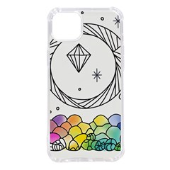 Rainbow Fun Cute Minimal Doodle Drawing Iphone 14 Plus Tpu Uv Print Case by uniart180623