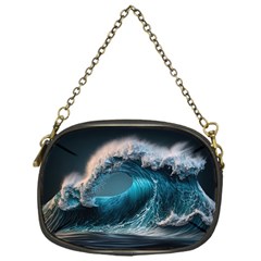 Tsunami Waves Ocean Sea Water Rough Seas Chain Purse (one Side) by uniart180623