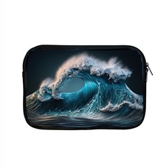 Tsunami Waves Ocean Sea Water Rough Seas Apple Macbook Pro 15  Zipper Case by uniart180623