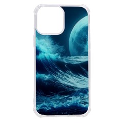 Moonlight High Tide Storm Tsunami Waves Ocean Sea Iphone 13 Pro Max Tpu Uv Print Case by uniart180623