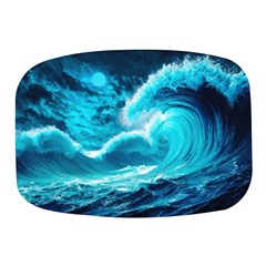 Ai Generated Waves Ocean Sea Tsunami Nautical Sea Mini Square Pill Box by uniart180623