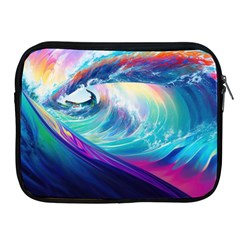 Waves Ocean Sea Tsunami Nautical Nature Water Apple Ipad 2/3/4 Zipper Cases by uniart180623