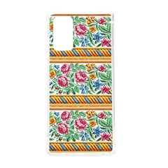 Flower Fabric Fabric Design Fabric Pattern Art Samsung Galaxy Note 20 Tpu Uv Case by uniart180623