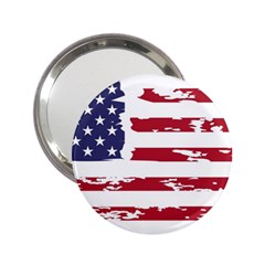 Flag Usa Unite Stated America 2 25  Handbag Mirrors by uniart180623