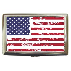 Flag Usa Unite Stated America Cigarette Money Case