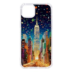 New York Confetti City Usa Iphone 14 Plus Tpu Uv Print Case by uniart180623