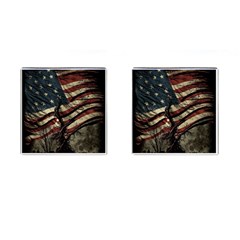 Flag Usa American Flag Cufflinks (square) by uniart180623