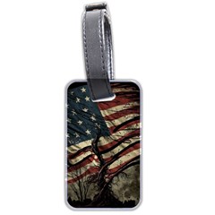 Flag Usa American Flag Luggage Tag (two Sides) by uniart180623