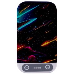 Night Sky Neon Spaceship Drawing Sterilizers by Ravend