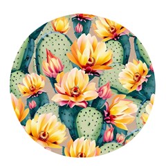 Prickly Pear Cactus Flower Plant Pop Socket by Ravend