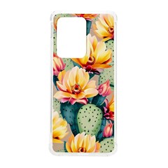 Prickly Pear Cactus Flower Plant Samsung Galaxy S20 Ultra 6 9 Inch Tpu Uv Case by Ravend