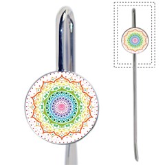 Mandala Pattern Rainbow Pride Book Mark