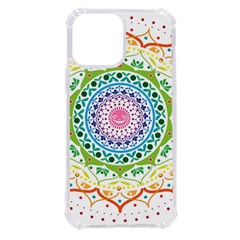 Mandala Pattern Rainbow Pride Iphone 13 Pro Max Tpu Uv Print Case by Ravend