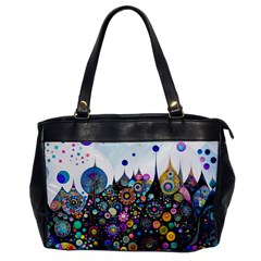 Flower Flowers Flora Floral Nature Watercolor Art Texture Oversize Office Handbag