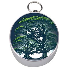 Tree Leaf Green Forest Wood Natural Nature Silver Compasses