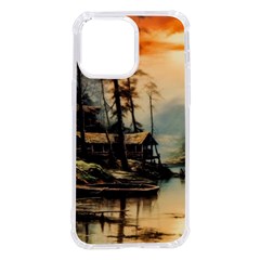 Fantasy Landscape Foggy Mysterious Iphone 14 Pro Max Tpu Uv Print Case by Ravend