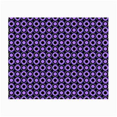 Mazipoodles Purple Donuts Polka Dot  Small Glasses Cloth (2 Sides) by Mazipoodles