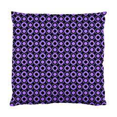 Mazipoodles Purple Donuts Polka Dot  Standard Cushion Case (two Sides) by Mazipoodles