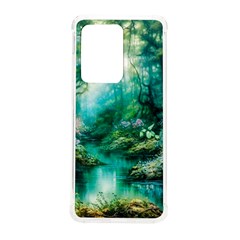 River Stream Flower Nature Samsung Galaxy S20 Ultra 6.9 Inch TPU UV Case