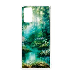 River Stream Flower Nature Samsung Galaxy Note 20 Tpu Uv Case by Ravend