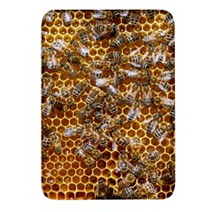 Honey Bee Bees Insect Rectangular Glass Fridge Magnet (4 Pack) by Ravend