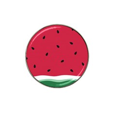 Minimalist Summer Watermelon Wallpaper Hat Clip Ball Marker (4 Pack)