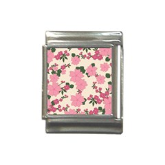 Floral Vintage Flowers Italian Charm (13mm)