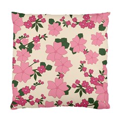 Floral Vintage Flowers Standard Cushion Case (two Sides)