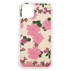 Floral Vintage Flowers Iphone 12 Mini Tpu Uv Print Case	 by Dutashop
