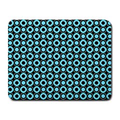 Mazipoodles Blue Donuts Polka Dot Small Mousepad