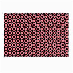 Mazipoodles Red Donuts Polka Dot  Postcard 4 x 6  (pkg Of 10) by Mazipoodles