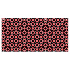 Mazipoodles Red Donuts Polka Dot  Banner And Sign 8  X 4 