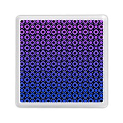 Mazipoodles Purple Pink Gradient Donuts Polka Dot Memory Card Reader (square) by Mazipoodles