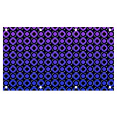 Mazipoodles Purple Pink Gradient Donuts Polka Dot Banner And Sign 7  X 4  by Mazipoodles