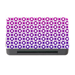 Mazipoodles Pink Purple White Gradient Donuts Polka Dot  Memory Card Reader With Cf by Mazipoodles