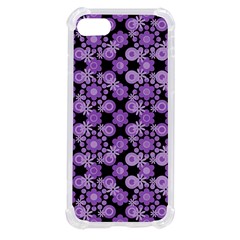 Bitesize Flowers Pearls And Donuts Lilac Black Iphone Se