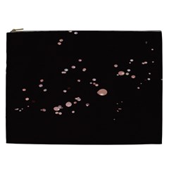 Abstract Rose Gold Glitter Background Cosmetic Bag (xxl) by artworkshop