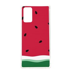 Minimalist Summer Watermelon Wallpaper Samsung Galaxy Note 20 Tpu Uv Case by Ravend