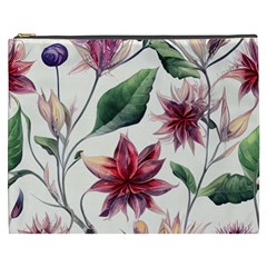Floral Pattern Cosmetic Bag (xxxl)