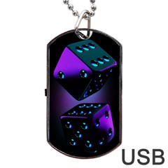 3d Ludo Game,gambling Dog Tag Usb Flash (two Sides)