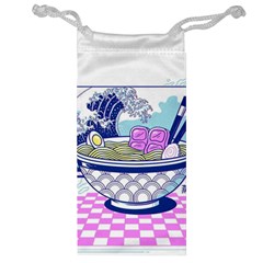 Ramen Kanji Vaporwave Artwork Minimalism Jewelry Bag