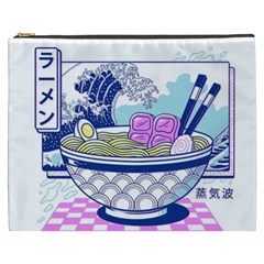 Ramen Kanji Vaporwave Artwork Minimalism Cosmetic Bag (xxxl) by Bangk1t