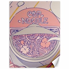 Ramen Kawaii Aesthetic Pink Canvas 36  X 48 