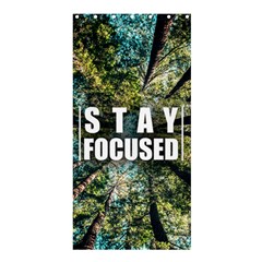 Stay Focused Focus Success Inspiration Motivational Shower Curtain 36  X 72  (stall) 