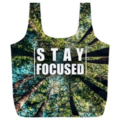 Stay Focused Focus Success Inspiration Motivational Full Print Recycle Bag (xxxl)